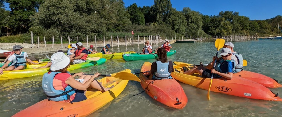 Louez votre kayak et empruntez un sentier nautique