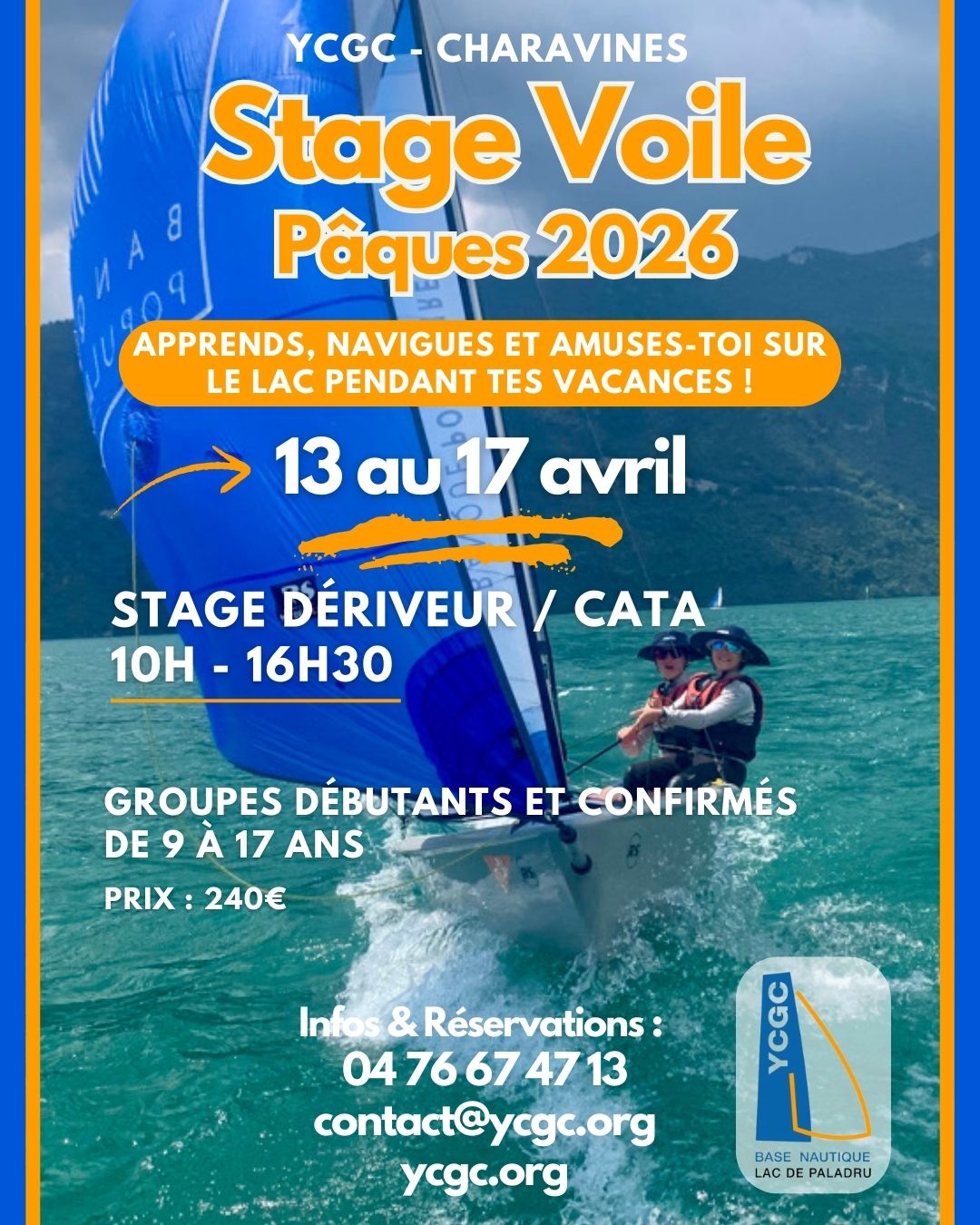 Stage Pâques YCGC Loisirs 5J